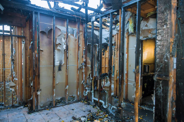 Professional Fire Damage Removal technician working in Valley Hill, NC